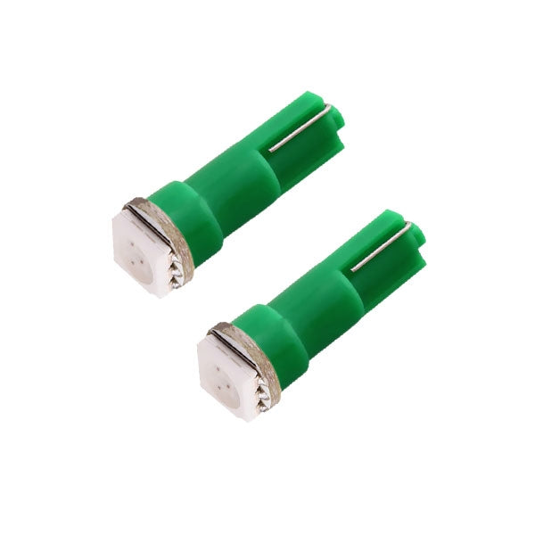 T5 - groen - 12V - SMD LED auto lamp T5 - groen - 12V - SMD LED auto lamp
